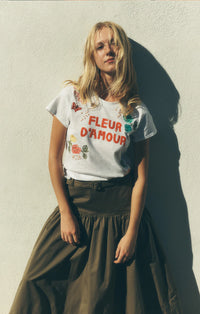 Cinq A Sept T-shirt Fleur Damour Angeli