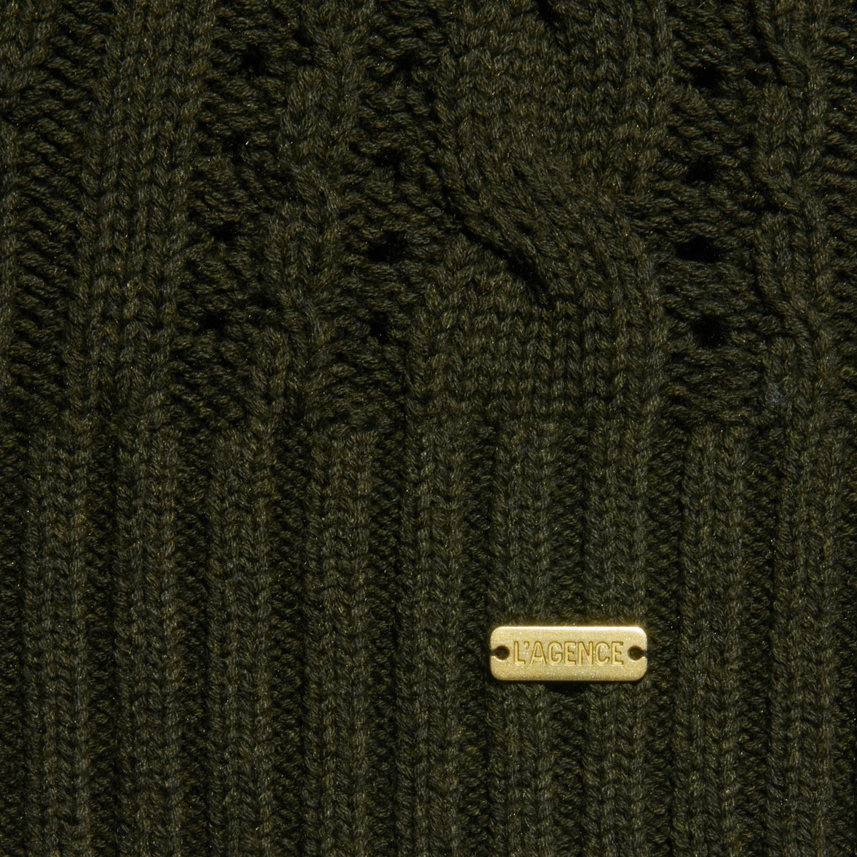 L'Agence Mio Cable Crop Pullover Kalamata