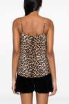 Equipment Layla Silk Leopard Camisole Top