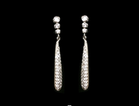 Elen Henderson Teardrop Swarowski Earrings