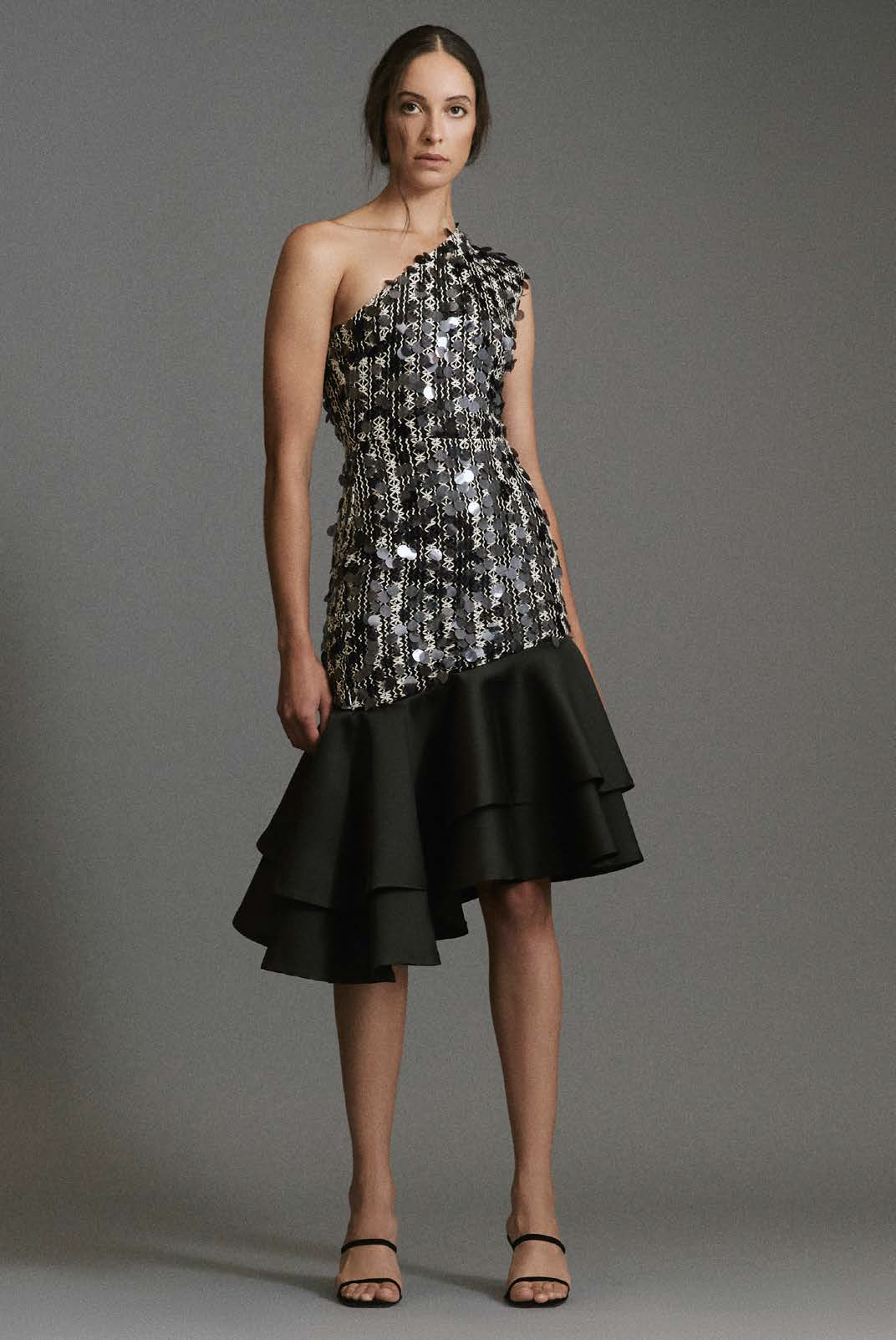 Greta Constantine Cardinal Dress Black