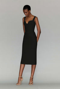 Greta Constantine Toucan Bustier Dress