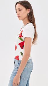 T-shirt bébé Alice + Olivia Onie Summer Poppy
