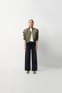 Cambio Baggy Asymmetrical Jean - Urban Jet Wash
