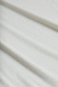 L'Agence 5558MJT-VIWH pull Lani à col roulé et manches longues Vintage White