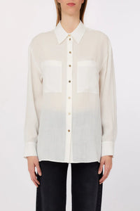 Liu Jo Blouse Bianco Lana