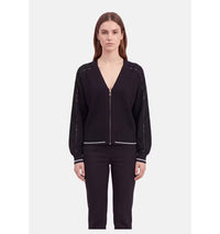 Liu Jo Sport Women's Black Zip Cardigan - Nero Bianco