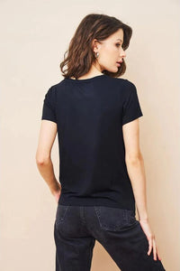 Majestic Soft Touch Semi Relaxed Crew Neck T-Shirt