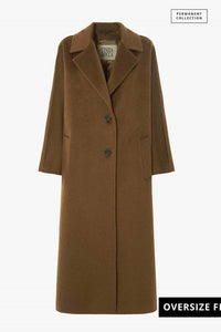 Cinzia Rocca Long Coat - Vicuna