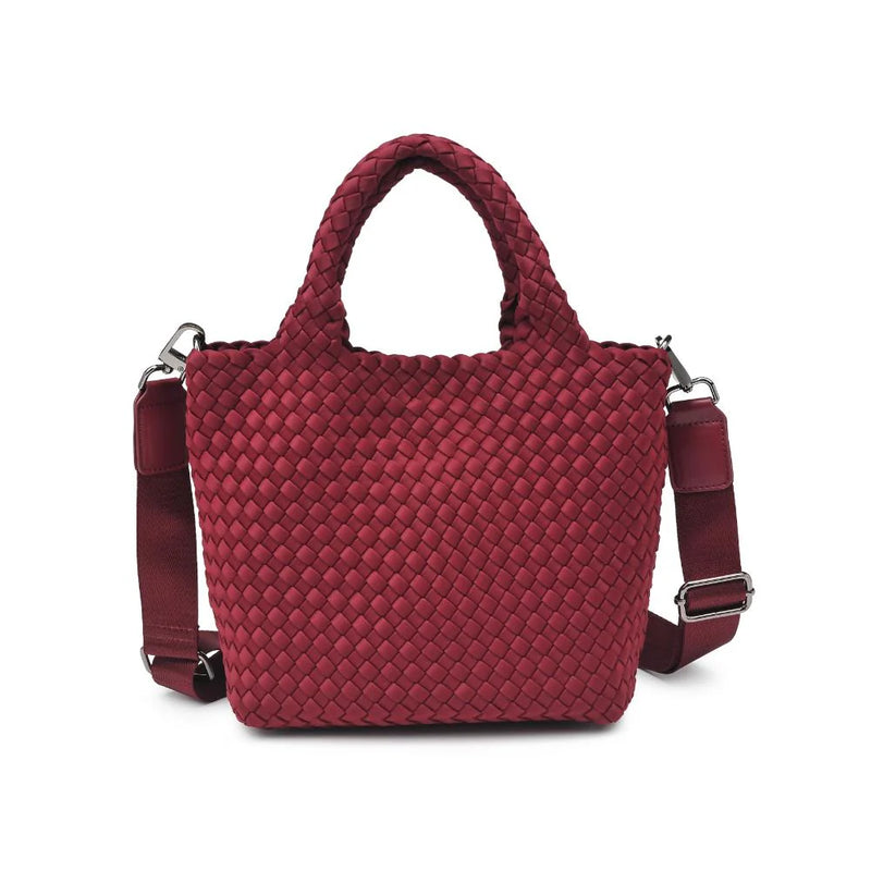 SOL+ SOLENE Small Braided Tote Bag