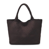 SOL + SOLENE Large Braided Beach Tote Bag
