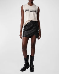 Zadig & Voltaire Nida Mon Amour Knit Tank Top