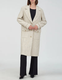 Riani Knit Wool Blend Coat