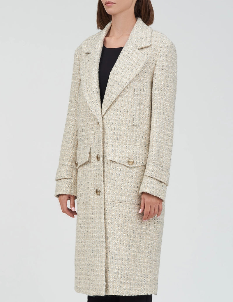 Riani Knit Wool Blend Coat