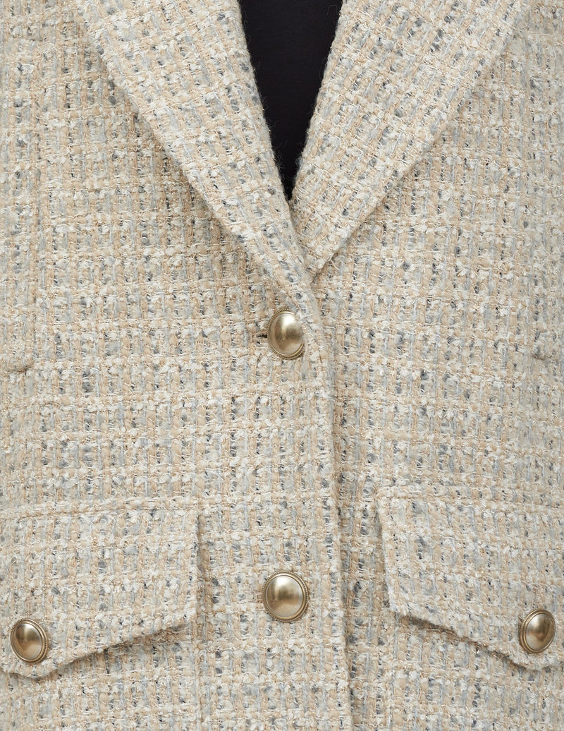 Riani Knit Wool Blend Coat