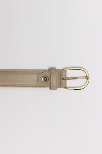 Paolo Da Ponte Horsebit 3 CM Italian Leather Belt