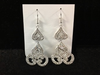 Elen Henderson Long Chandelier Crystal Earrings