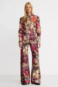 Smythe Multi Point Collar Shirt Brown - Multi