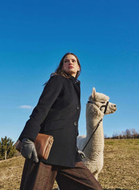 Cinzia Rocca Genuine Leather Crossbody Bag With Three Compartments