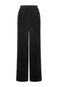 Frame Le pantalon en velours Plaza noir