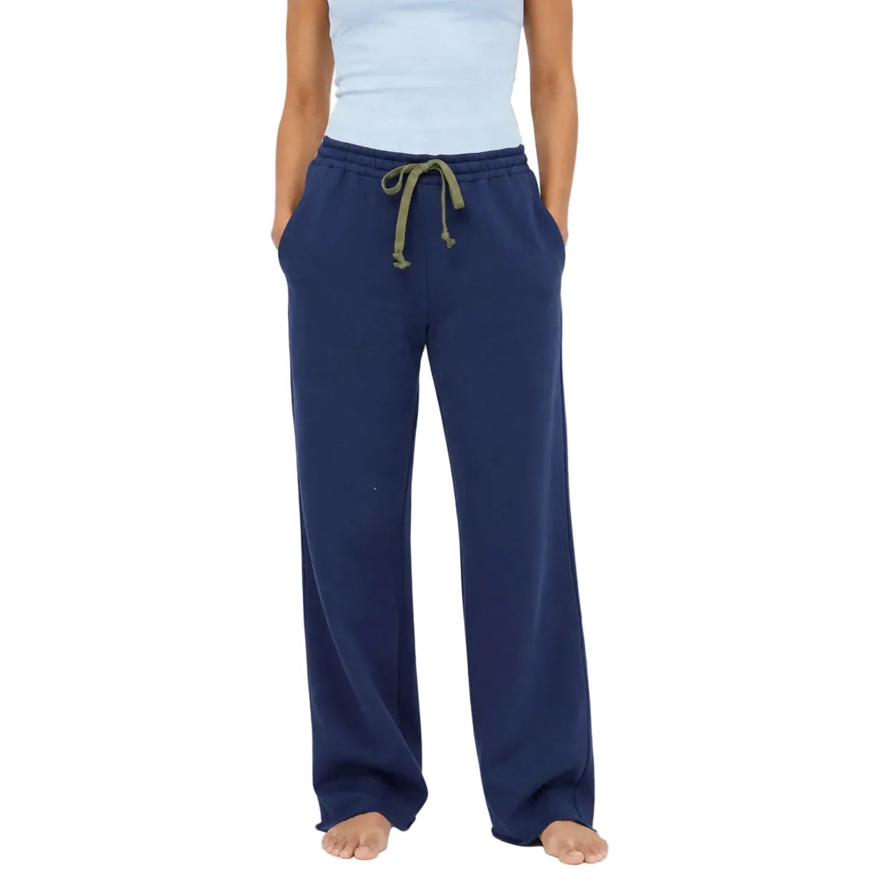 Kerri Rosenthal Weekend Barb Sweatpant Indigo Blue