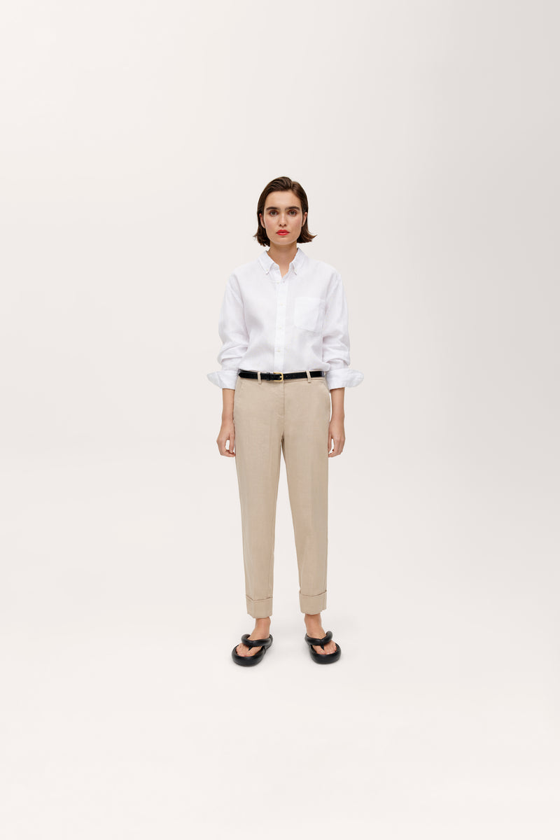 Cambio Linen Krystal Pant