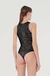 Wolford Zebra Net String Bodysuit