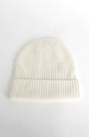 Repeat Organic Cashmere Ribbed Knit Hat