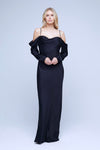 L'Agence Juniper Cold Shoulder Gown