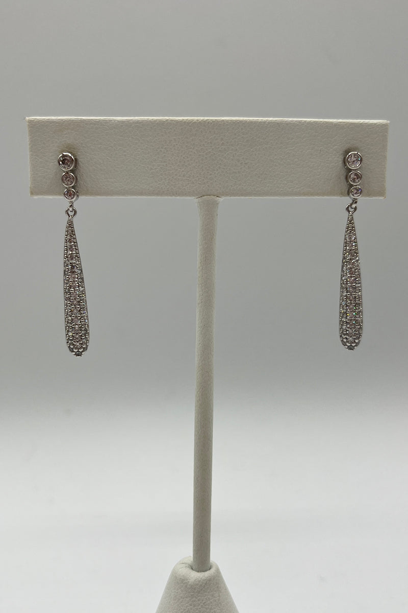 Elen Henderson Teardrop Swarowski Earrings