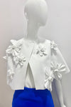 Greta Constantine Ipporay Floral Applique Capelet