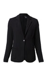 Majestic Filatures French Terry Single Breasted Blazer Navy