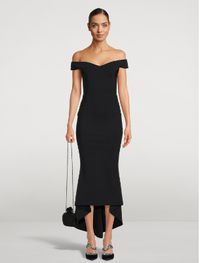 Greta Constantine Arilda Off-The-Shoulder Midi Dress