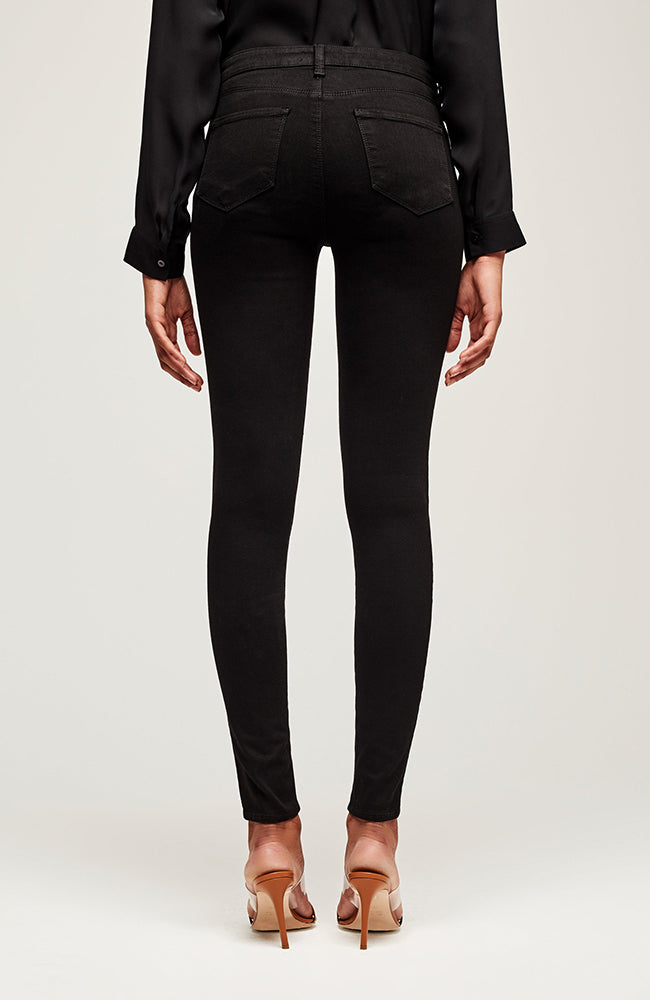 Pantalon Denim Noir L'Agence Marguerite Jean Black