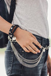 Brave Leather Katina Chain And Leather Belt